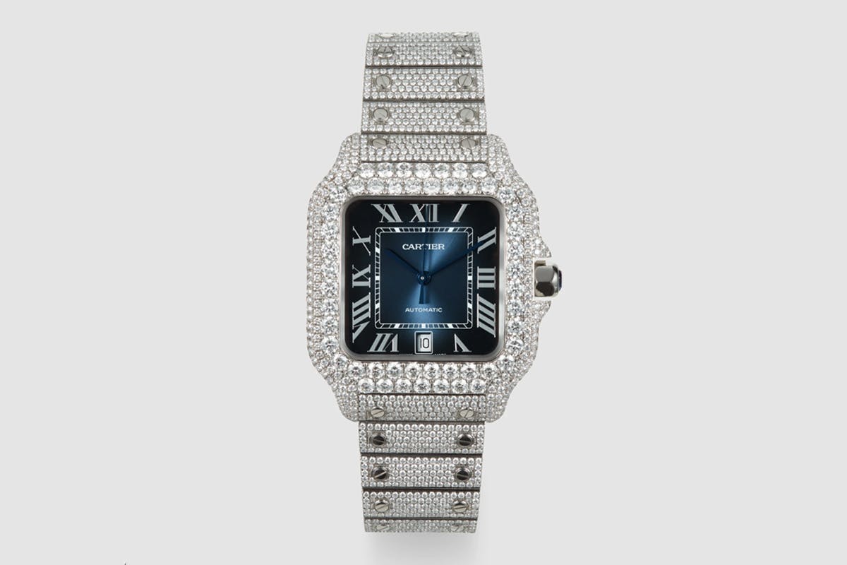 The Cartier Santos De Cartier Gets the Private Label Treatment